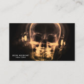 ヘッドフォンで独自のX線スケルトンを作成する 名刺 (正面)