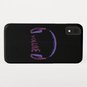 ヘッドフォンの音量アップ Case-Mate iPhoneケース (裏面(横))