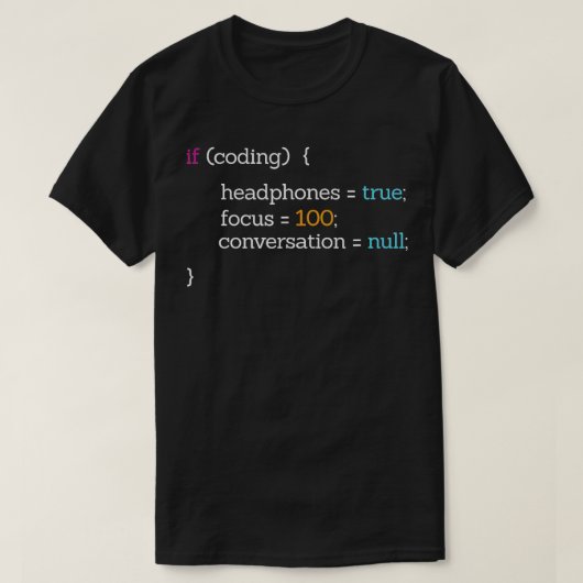 ヘッドフォンもしのコーディングがPythonプロおもしろいグラムに焦点を当てる Tシャツ (デザイン正面)