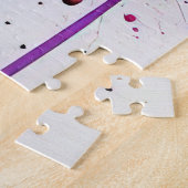 ヘッドフォンを持つ人 ジグソーパズル (側面)