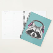 ヘッドフォンアライグマ プランナー手帳 (ディスプレー)