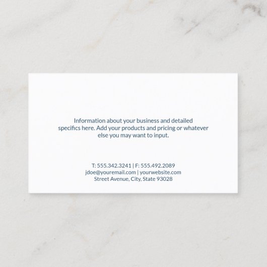 ヘッドフォンサウンドエンジニアプロデューサー | DJ 名刺 (裏面)