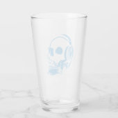 ヘッドフォンスカル タンブラーグラス (裏面)