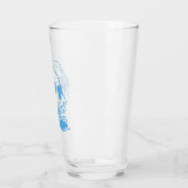 ヘッドフォンスカル タンブラーグラス (左)