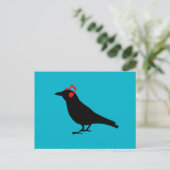 ヘッドフォンレイブン ポストカード (スタンド正面)