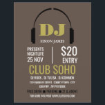ヘッドフォンロゴ、DJ、クラブイベントズ広告フライヤー チラシ<br><div class="desc">ヘッドフォンロゴ、DJ、クラブイベントズ広告チラシBy The Business Card Store.</div>