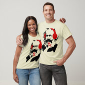 ヘッドフォン付きカールマルクス Tシャツ (ユニセックス)