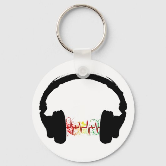 ヘッドフォン キーホルダー (正面)