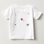 ヘッドフォン（スタッフ付） ベビーTシャツ (裏面)