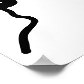 ヘッドフォン ポスター (角)