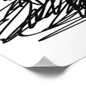 ヘッドフォン ポスター (角)