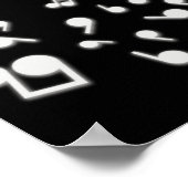 ヘッドフォン ポスター (角)