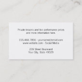 ヘッドフォン 名刺 (裏面)