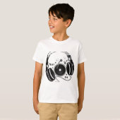 ヘッドフォン Tシャツ (正面フル)
