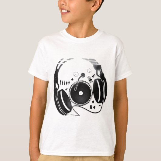 ヘッドフォン Tシャツ (正面)