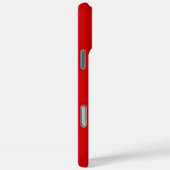 ヘッドフォンDJ名前をカスタムする赤と白図 Case-Mate iPhoneケース (裏面 / 右)