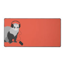 ヘッドホおもしろいン付きフェレット – Music Lover