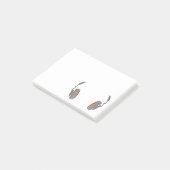 ヘッドホカッコいいンのシンプルで上品 ポストイット (アングル)
