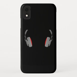ヘッドホカッコいいンのシンプルで上品 iPhone XRケース