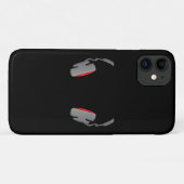 ヘッドホカッコいいンのシンプルで上品 Case-Mate iPhoneケース (裏面(横))