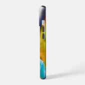 ヘッドホクールンを使ったサル iPhone 15ケース (左側面)