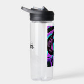 ヘッドホパーソナライズされたンの女性 ウォーターボトル (右面)