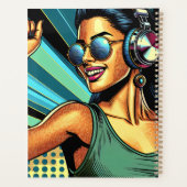 ヘッドホポップ・アートのンのアートウーマン踊り プランナー手帳 (裏面)