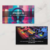 ヘッドホモダンンDJソングライターMusic Singer 名刺 (正面/裏面)