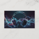 ヘッドホモダンンDJミュージックウェーブ 名刺 (正面)