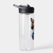 ヘッドホンと眼鏡を掛けた狐 ウォーターボトル (右面)