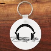 ヘッドホン キーホルダー (正面)