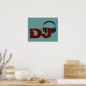 ヘッドホン ポスター (キッチン)