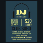 ヘッドホン ロゴ、DJ、クラブ イベント 広告 フライヤー<br><div class="desc">ヘッドホン ロゴ、DJ、クラブ イベント 広告 フライヤー - The Business Card Store.</div>