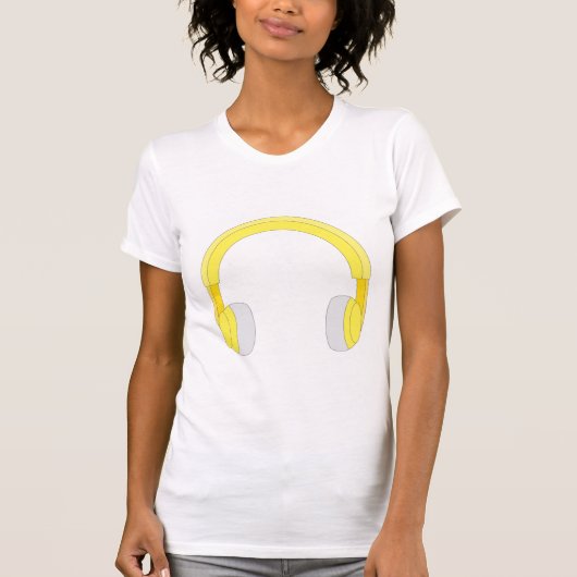 ヘッドホン Tシャツ (正面)