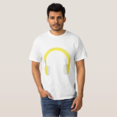 ヘッドホン Tシャツ (正面フル)
