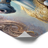 ヘッドホース – 02 -ファンタジーアート ポスター (角)