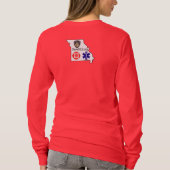 ヘッドホーンとの天使 Tシャツ (裏面)