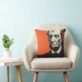 ヘッドホーンのエイブラハム・リンカーン クッション (椅子)