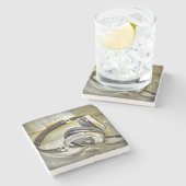 ヘッドホーン ストーンコースター (横)