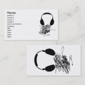 ヘッドホーン 名刺 (正面/裏面)