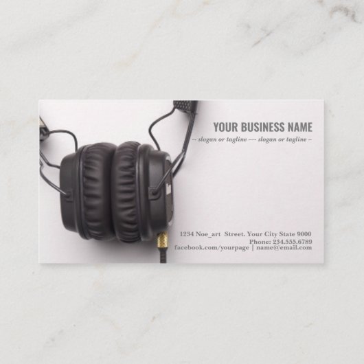 ヘッドホ聞ン 名刺 (裏面)