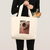 ヘッドライトの巣 ラージトートバッグ (正面(商品))