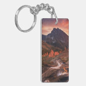 ヘッドライトの洗面器の10月ライト キーホルダー (正面左)