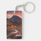 ヘッドライトの洗面器の10月ライト キーホルダー (裏面)