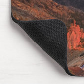 ヘッドライトの洗面器の10月ライト マウスパッド (コーナー)