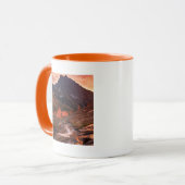 ヘッドライトの洗面器の10月ライト マグカップ (正面左)