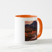 ヘッドライトの洗面器の10月ライト マグカップ (正面右)