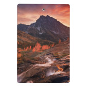 ヘッドライトの洗面器の10月ライト ミニクリップボード (裏面)