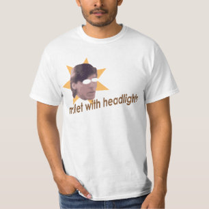 ヘッドライトを持つマレット Tシャツ