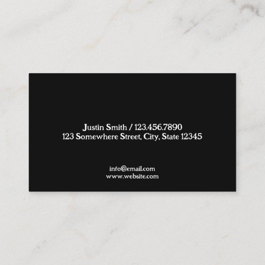 ヘッドライト復旧移動詳細QR 名刺 (裏面)